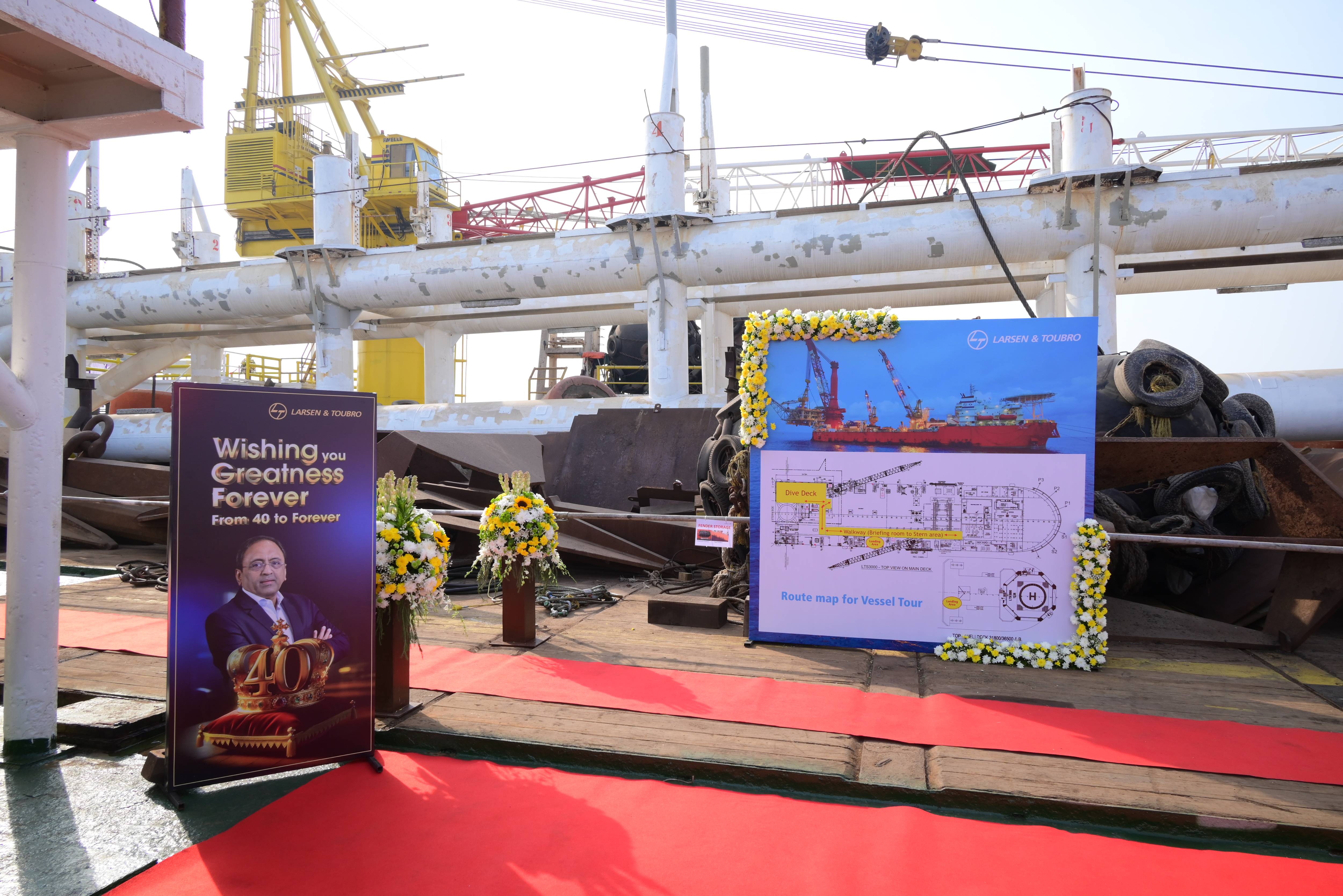 Larsen and Toubro Route Map